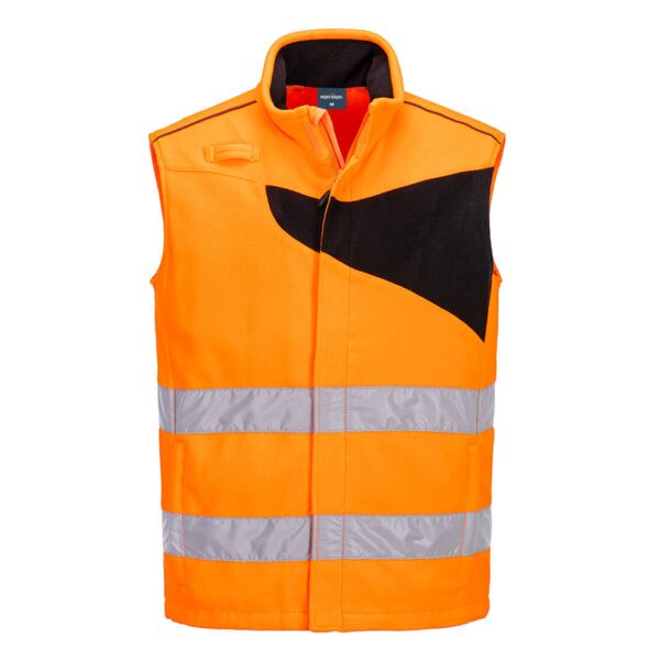 PW2 Hi-Vis Fleece Bodywarmer Thumbnail