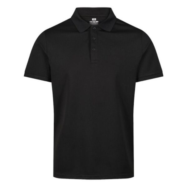 Classic Technical Polo Black Thumbnail