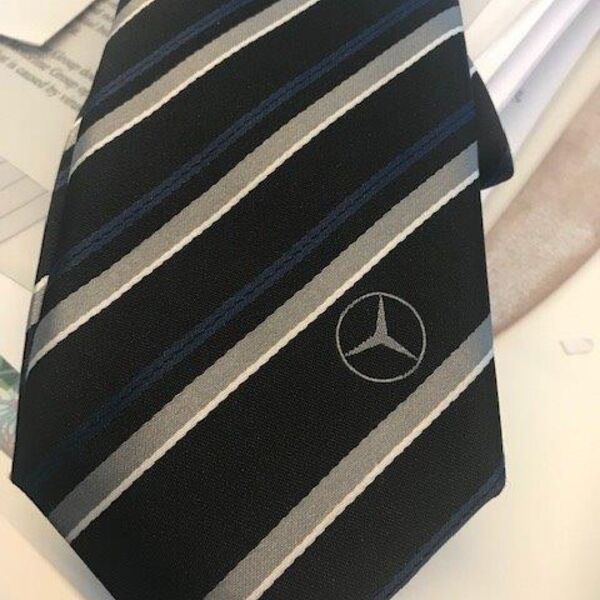 Woven Corporate Mercedes Tie 56" x 35" Thumbnail